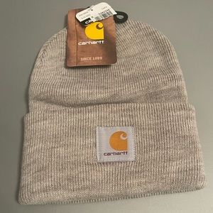 Carhartt hat oatmeal beanie toboggan NWT neutral color